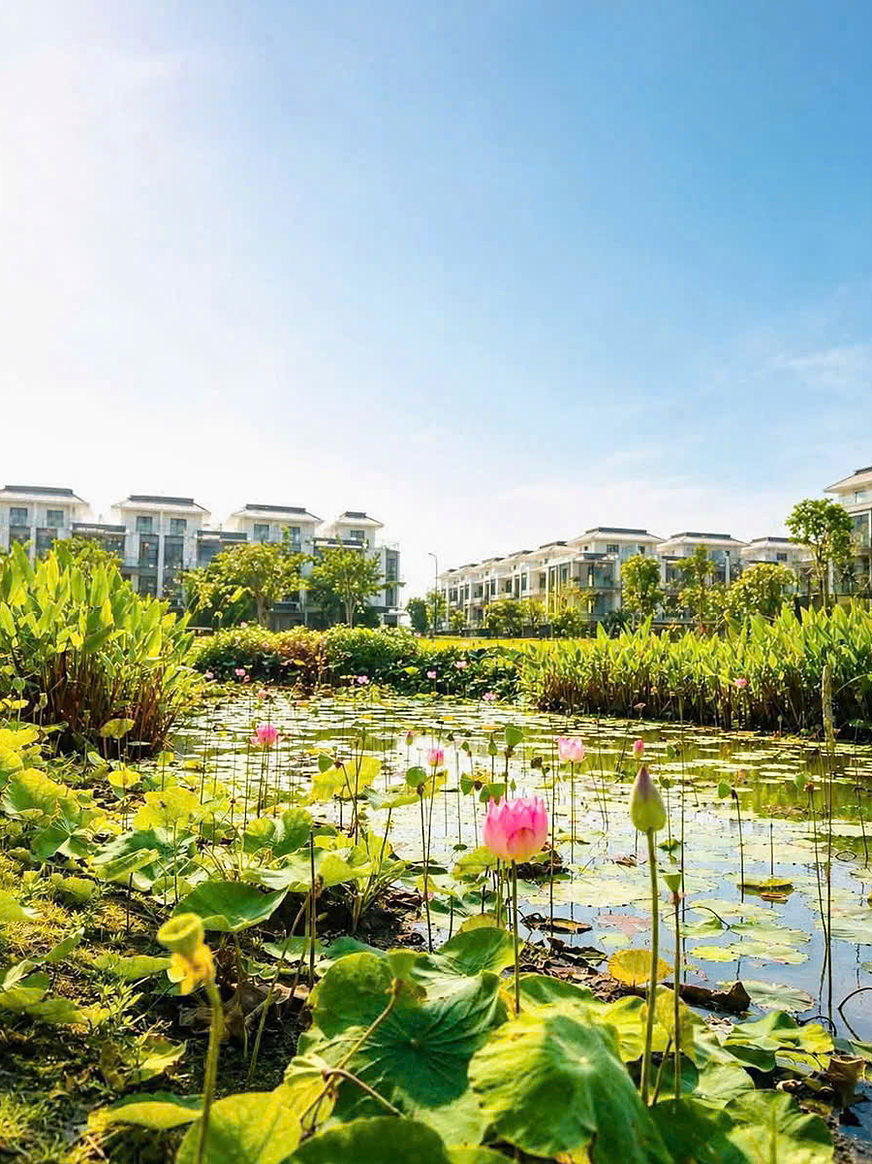 Biệt thự ven sông và sân putting xanh mát tại Gladia by the Waters