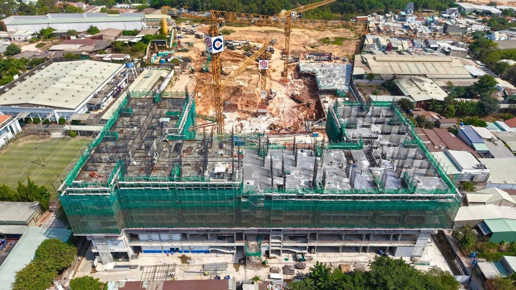 Tiến độ thi công Monrei Sài Gòn tháng 4/2026 - hạ tầng nội khu